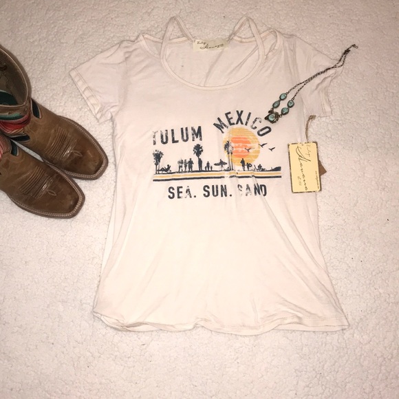 Tulum Shoulder Tee Small - Picture 1 of 3